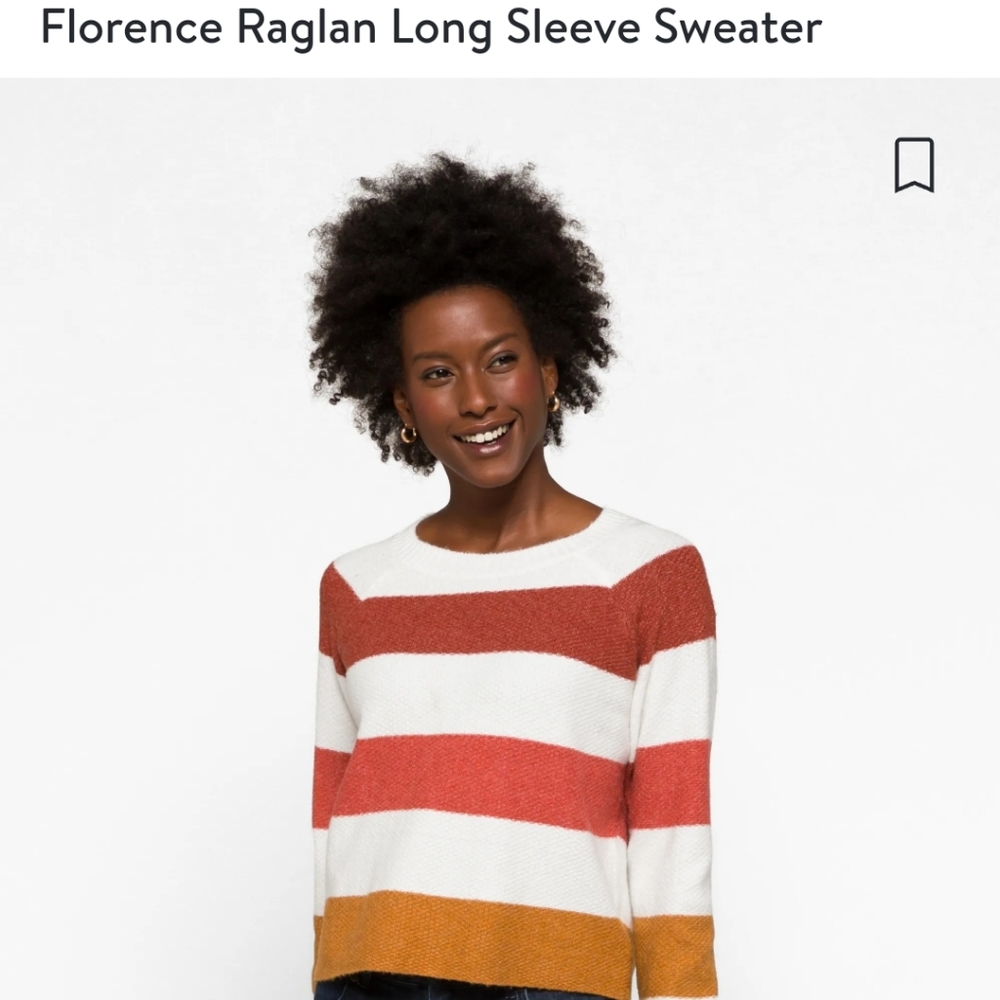 Pinque Florence Raglan Long Sleeve Sweater